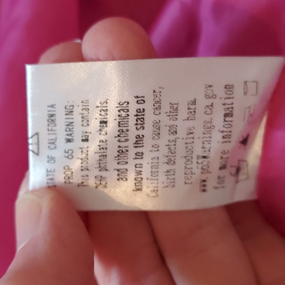 Pink and white bomber style jacket - Picture 11 of 11